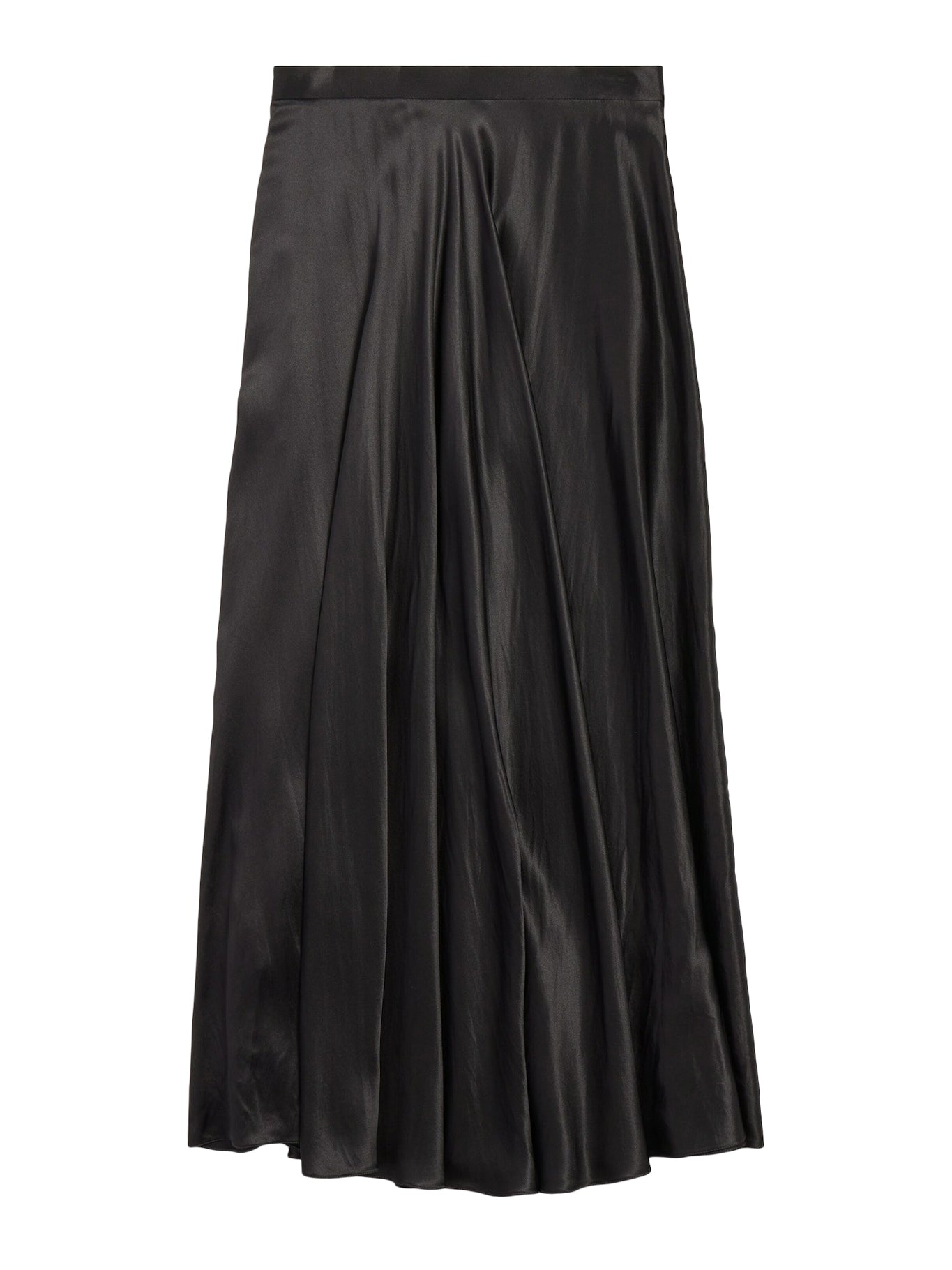 ASYMMETRIC SKIRT FOR WOMEN IN BLACK