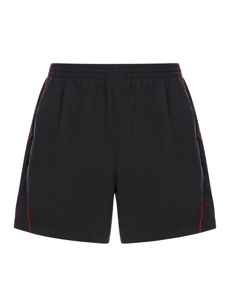 BERMUDA SHORTS IN TECHNICAL FABRIC WITH LOGO