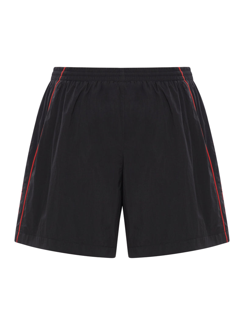 BERMUDA SHORTS IN TECHNICAL FABRIC WITH LOGO