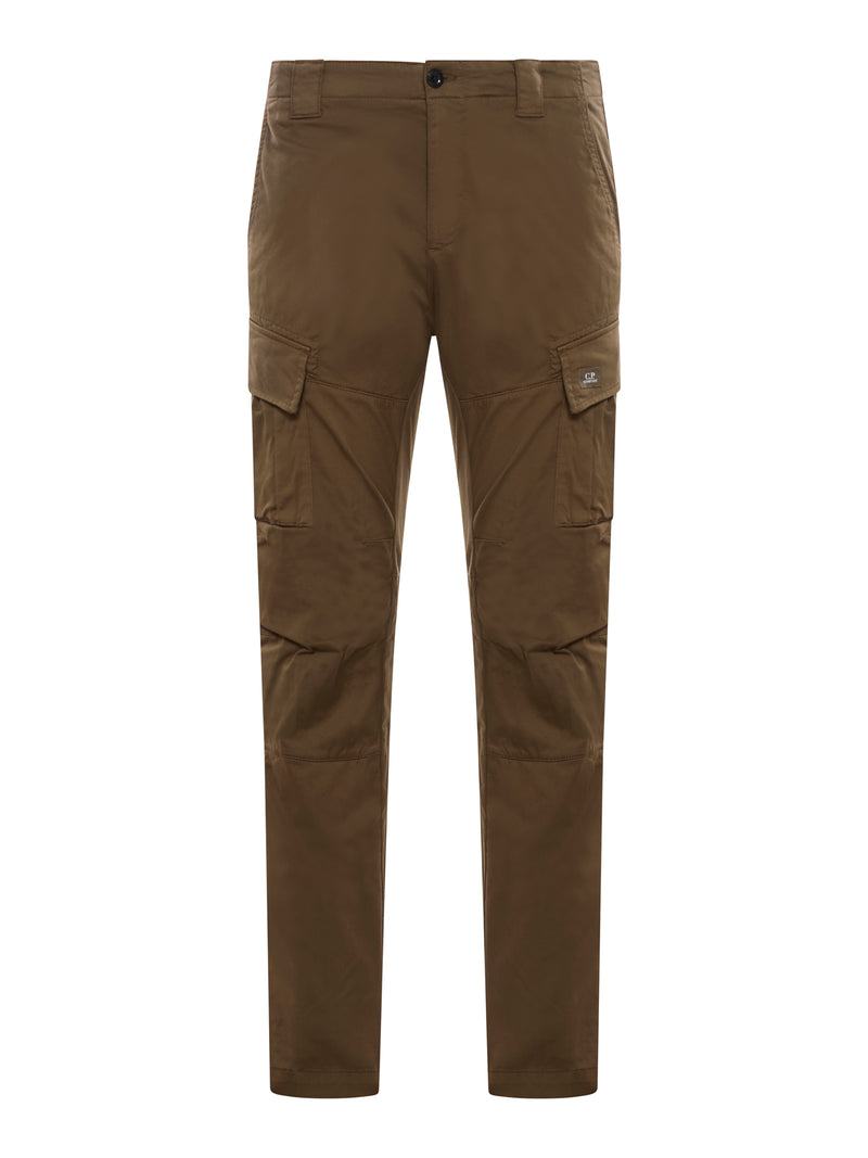 STRETCH COTTON CARGO PANTS