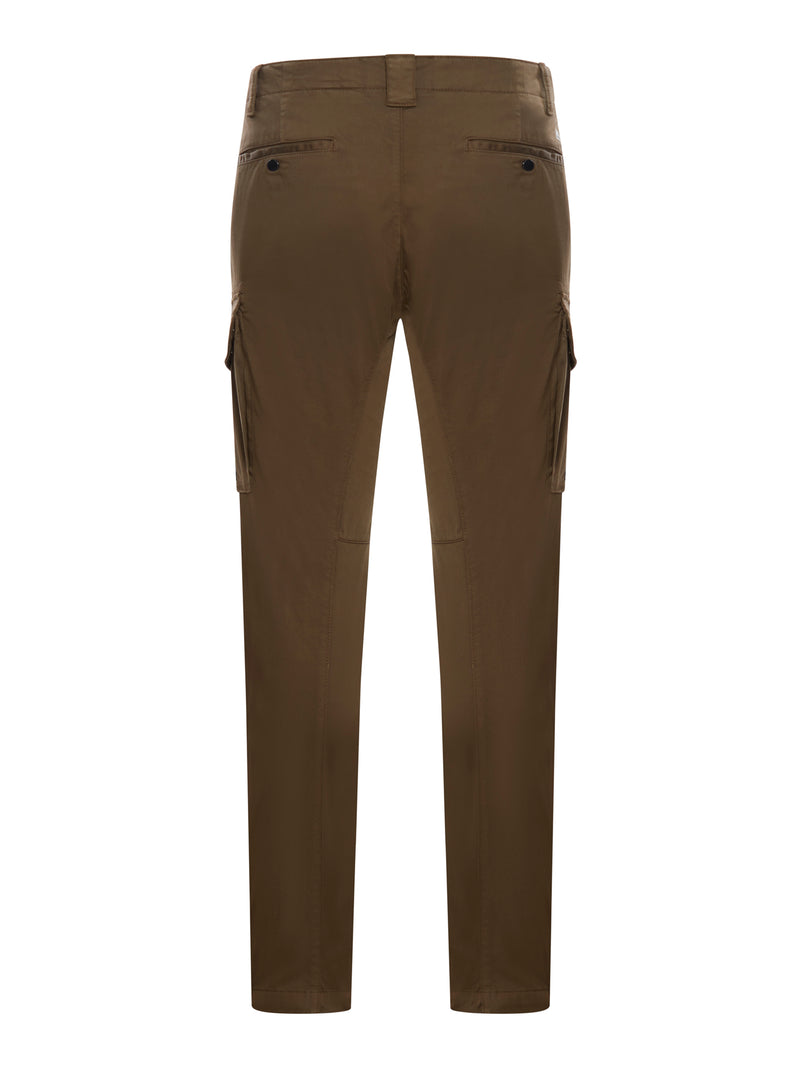 STRETCH COTTON CARGO PANTS