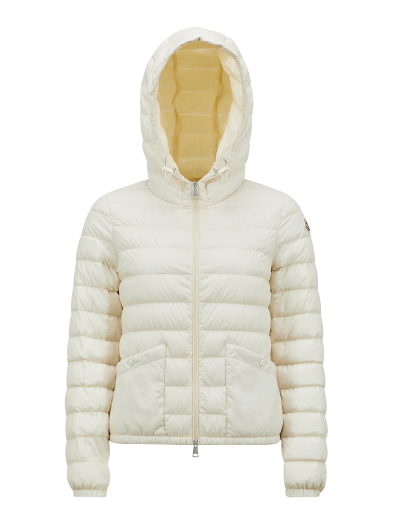 HEDE HOODED SHORT DOWN JACKET