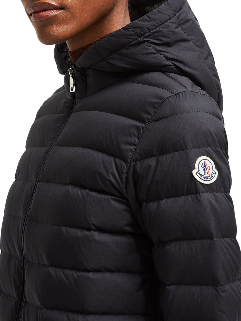 HEDE HOODED SHORT DOWN JACKET