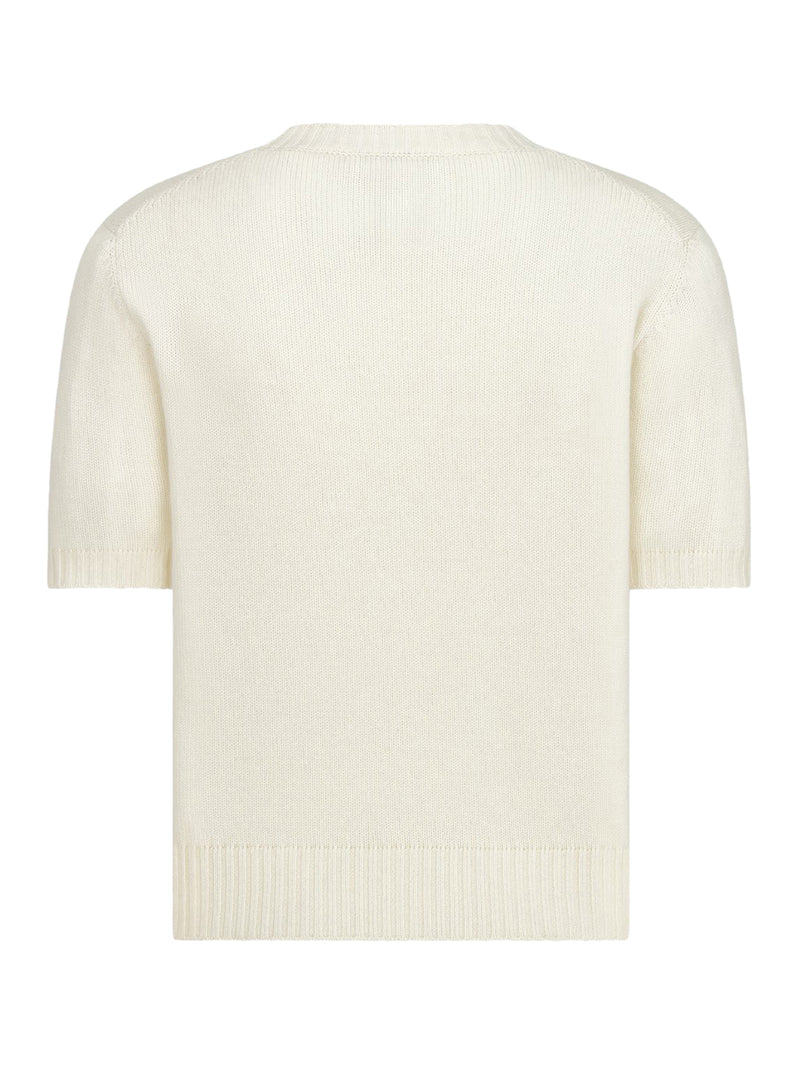 Short-sleeved sweater