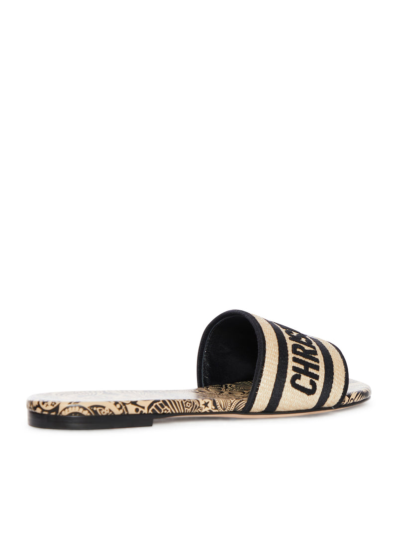 DWAY EMBROIDERED SANDAL