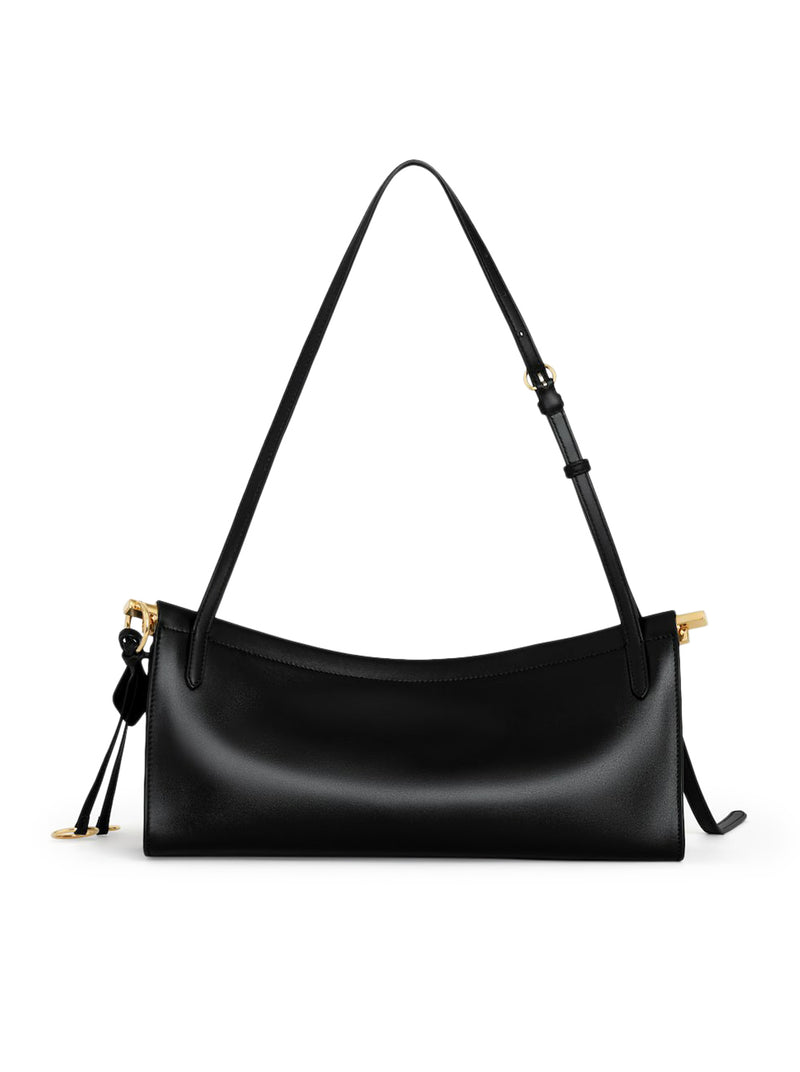 LE CLICK EAST WEST MEDIUM LEATHER BAG