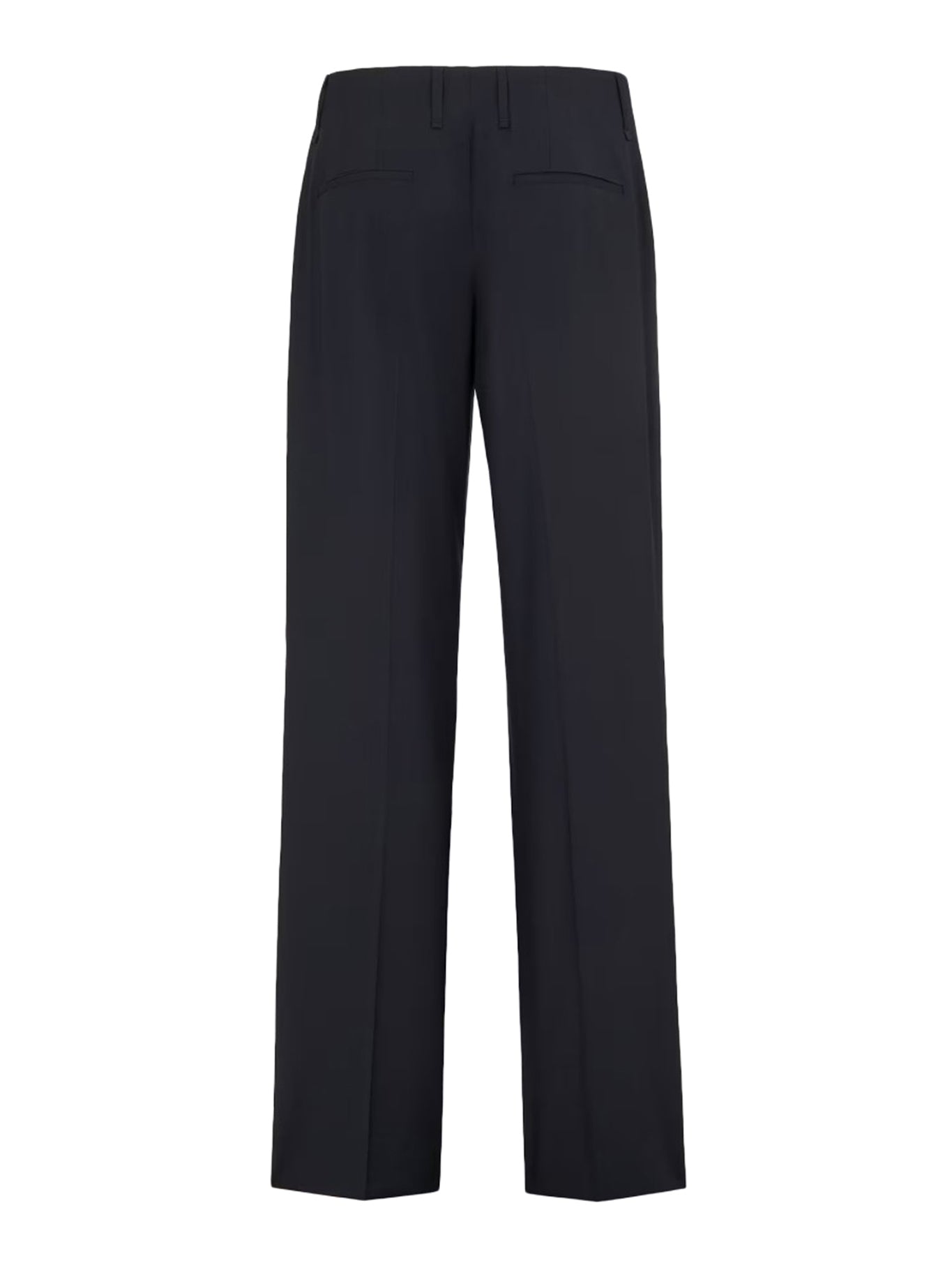 BLUE WOOL TROUSERS