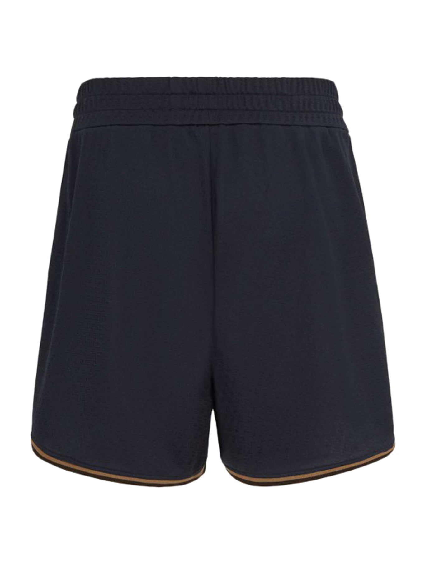 DARK BLUE FF JACQUARD BERMUDA SHORTS