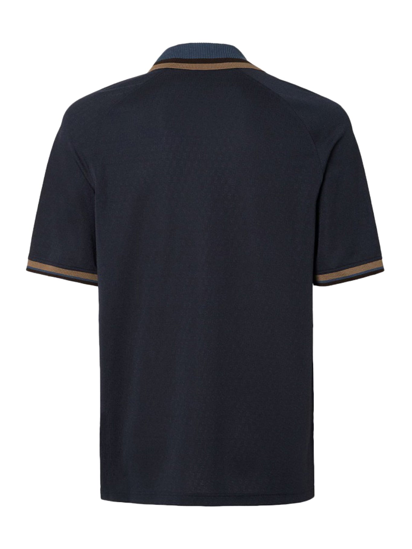 DARK BLUE FF JACQUARD POLO