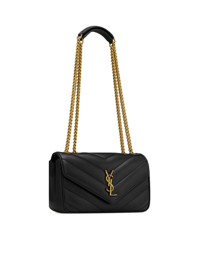 LOULOU SMALL LEATHER BAG