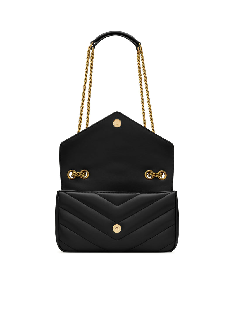LOULOU SMALL LEATHER BAG