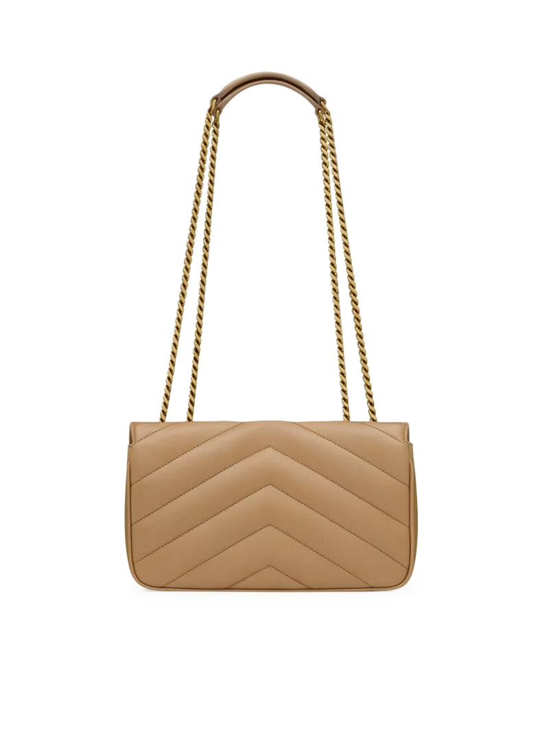 LOULOU SMALL LEATHER BAG