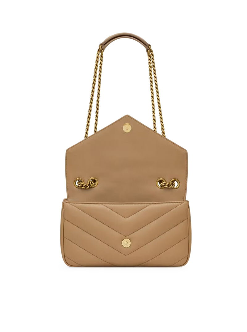 LOULOU SMALL LEATHER BAG