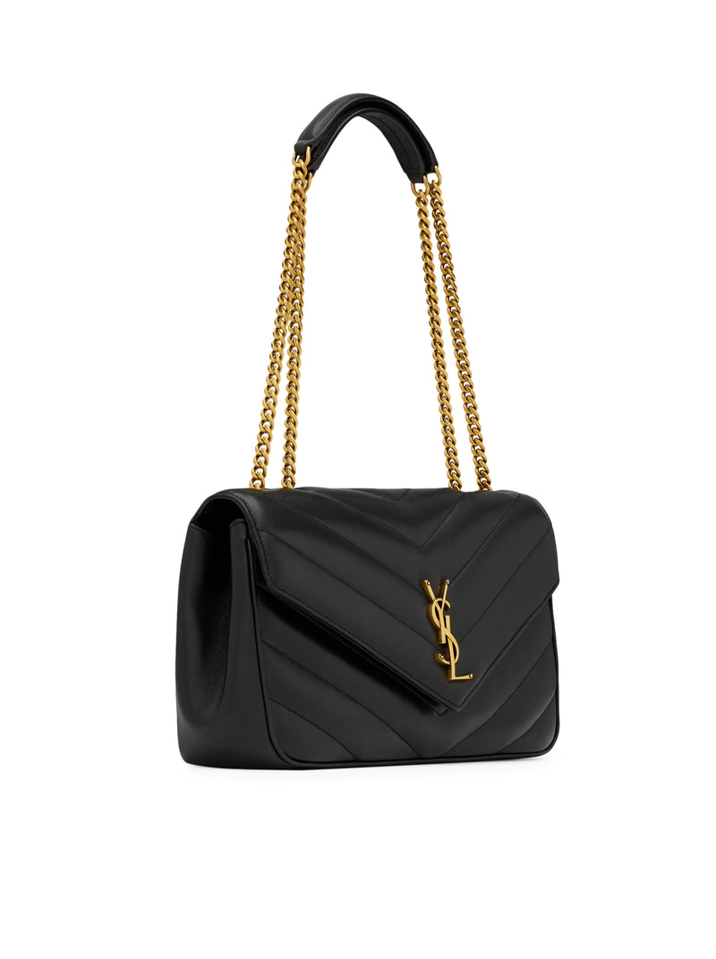 LOULOU MEDIUM LEATHER BAG