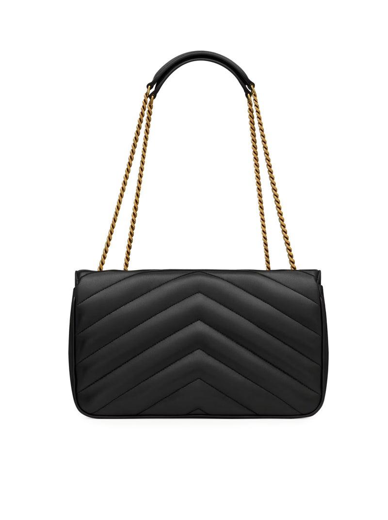 LOULOU MEDIUM LEATHER BAG