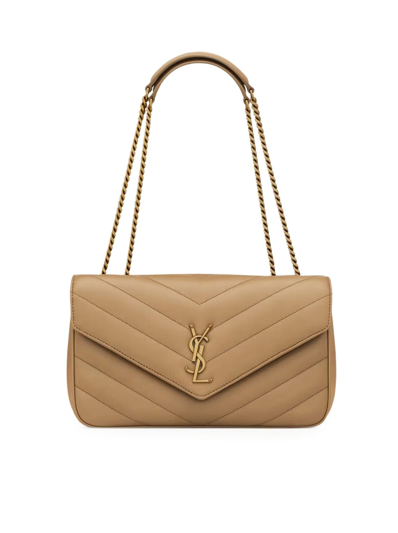 LOULOU MEDIUM LEATHER BAG