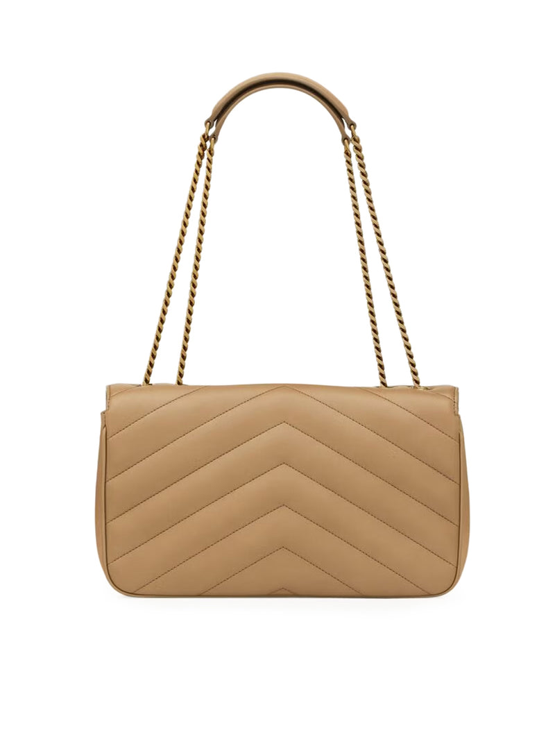 LOULOU MEDIUM LEATHER BAG