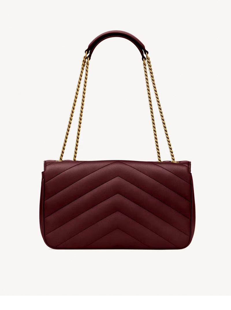 LOULOU MEDIUM IN QUILTED LAMBSKIN