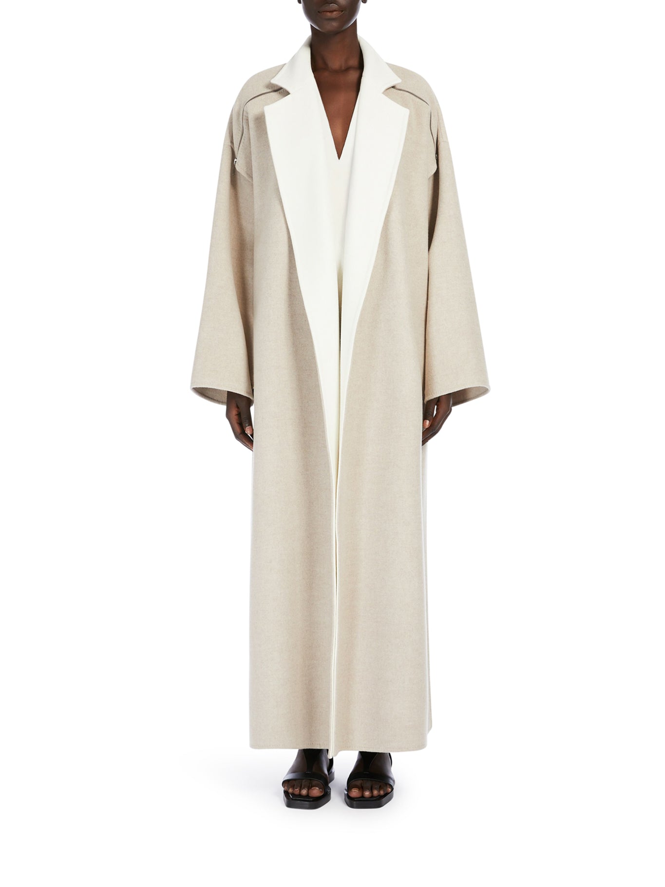 DOUBLE-FACE WOOL AND CASHMERE COAT