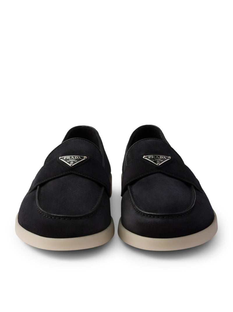 SUEDE LOAFERS