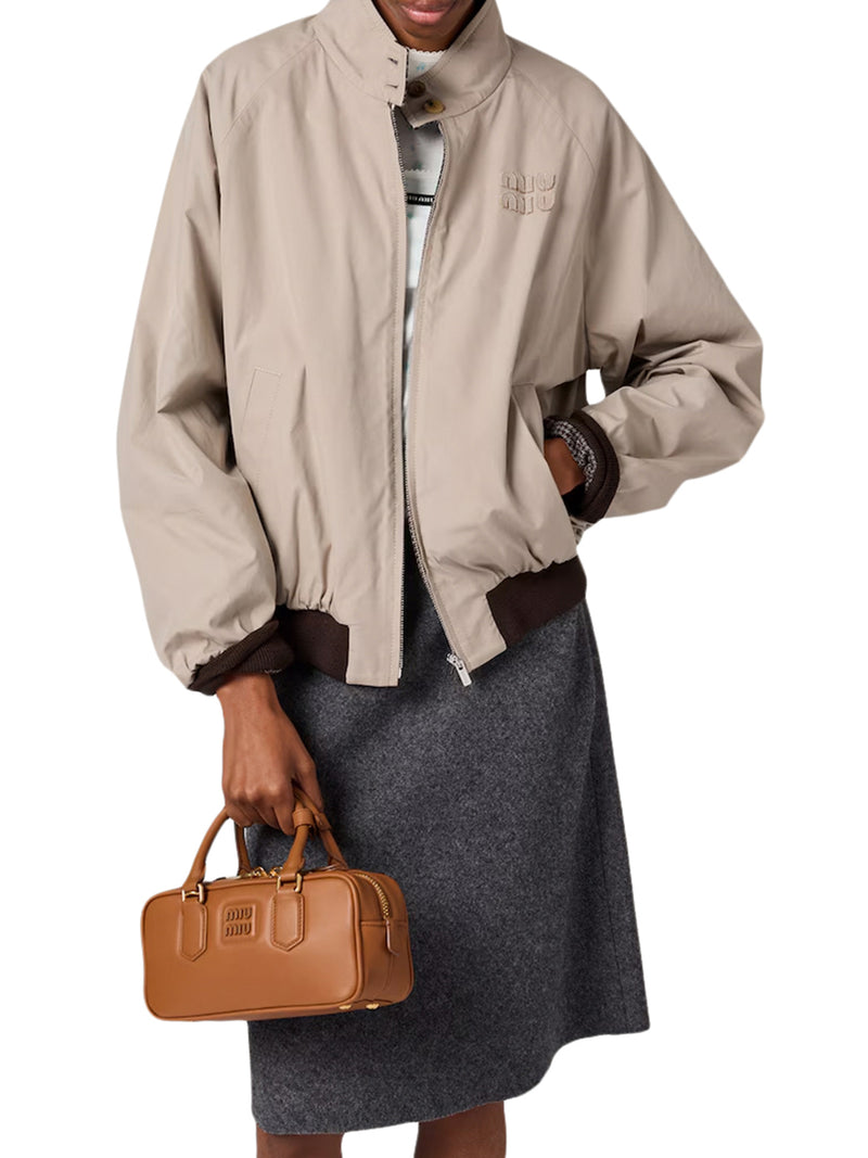 ARCADIE SMOOTH LEATHER BAG