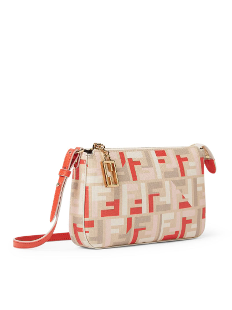 POUCH WITH FABRIC CHAIN