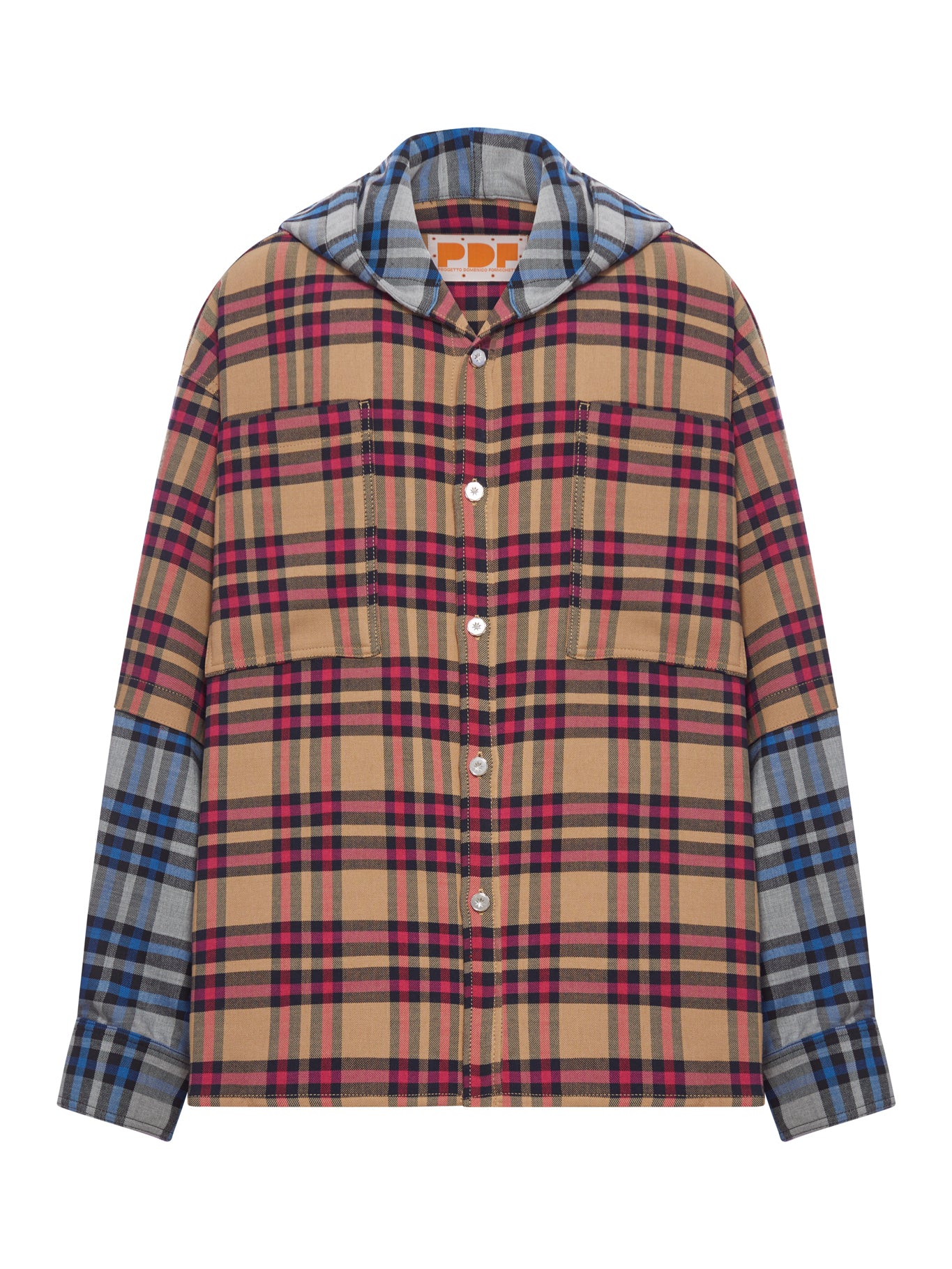 RAF WOOL BLEND HOODIE