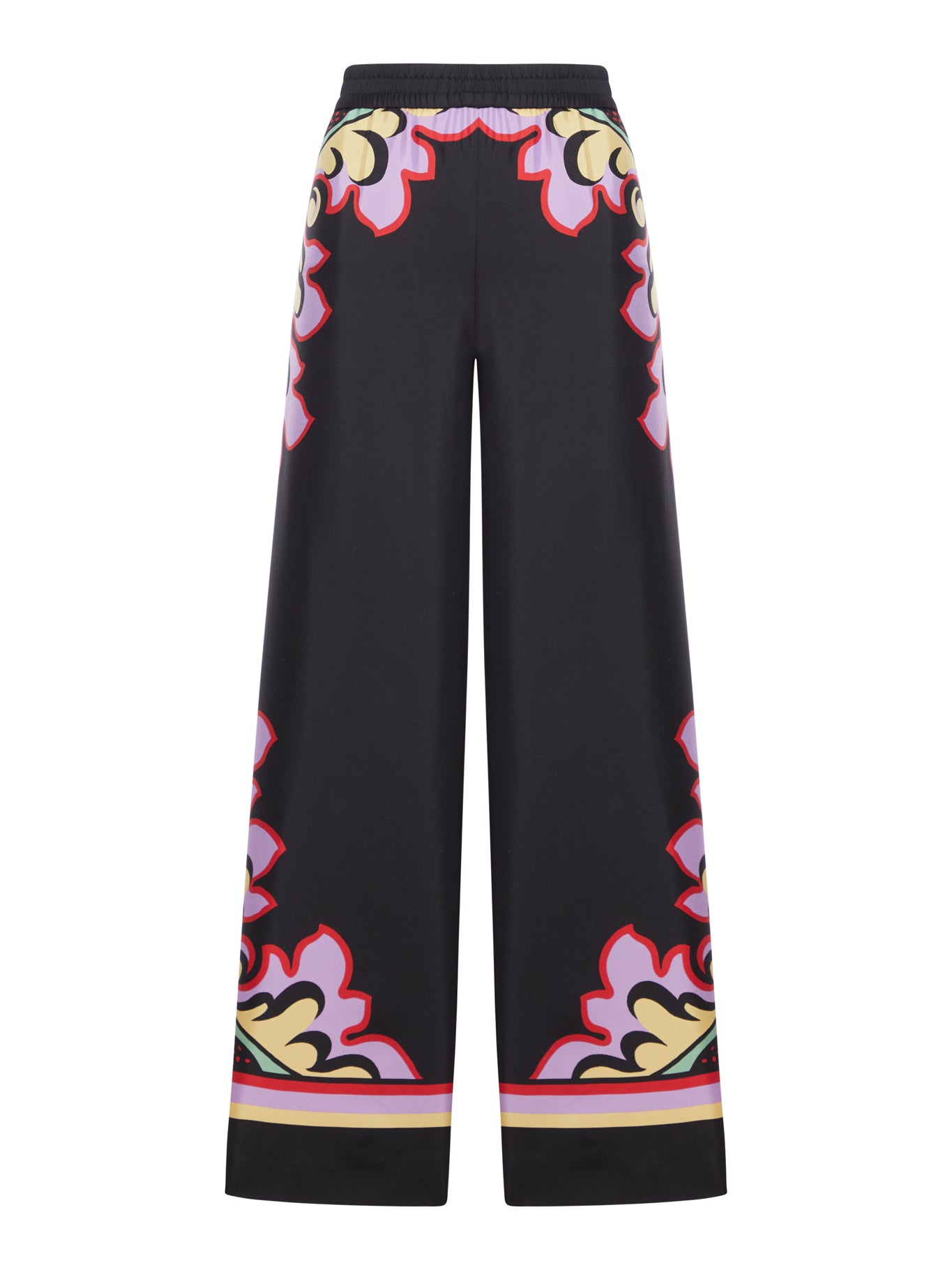 SILK PALAZZO TROUSERS