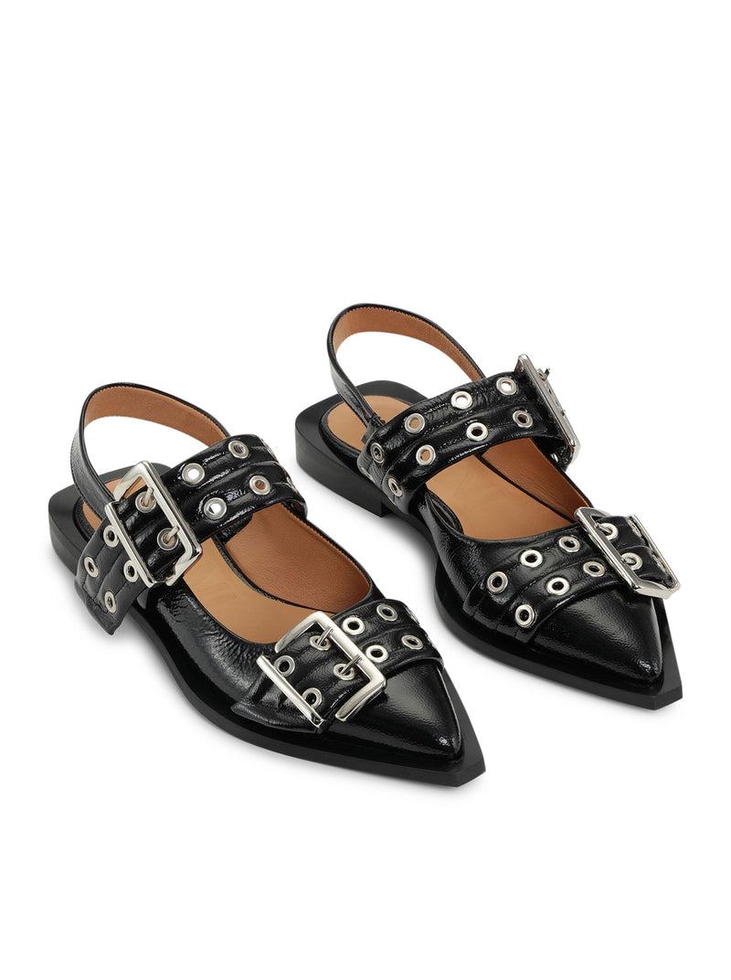 BUCKLE BALLERINAS
