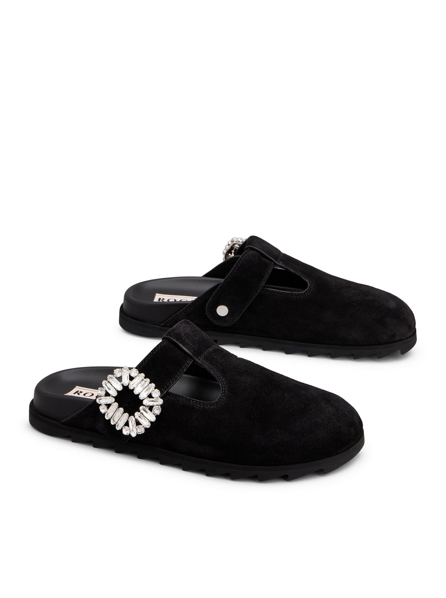 SLIDY VIV` MULES IN SUEDE