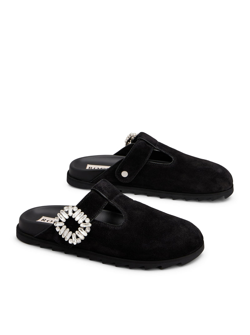 SLIDY VIV` MULES IN SUEDE