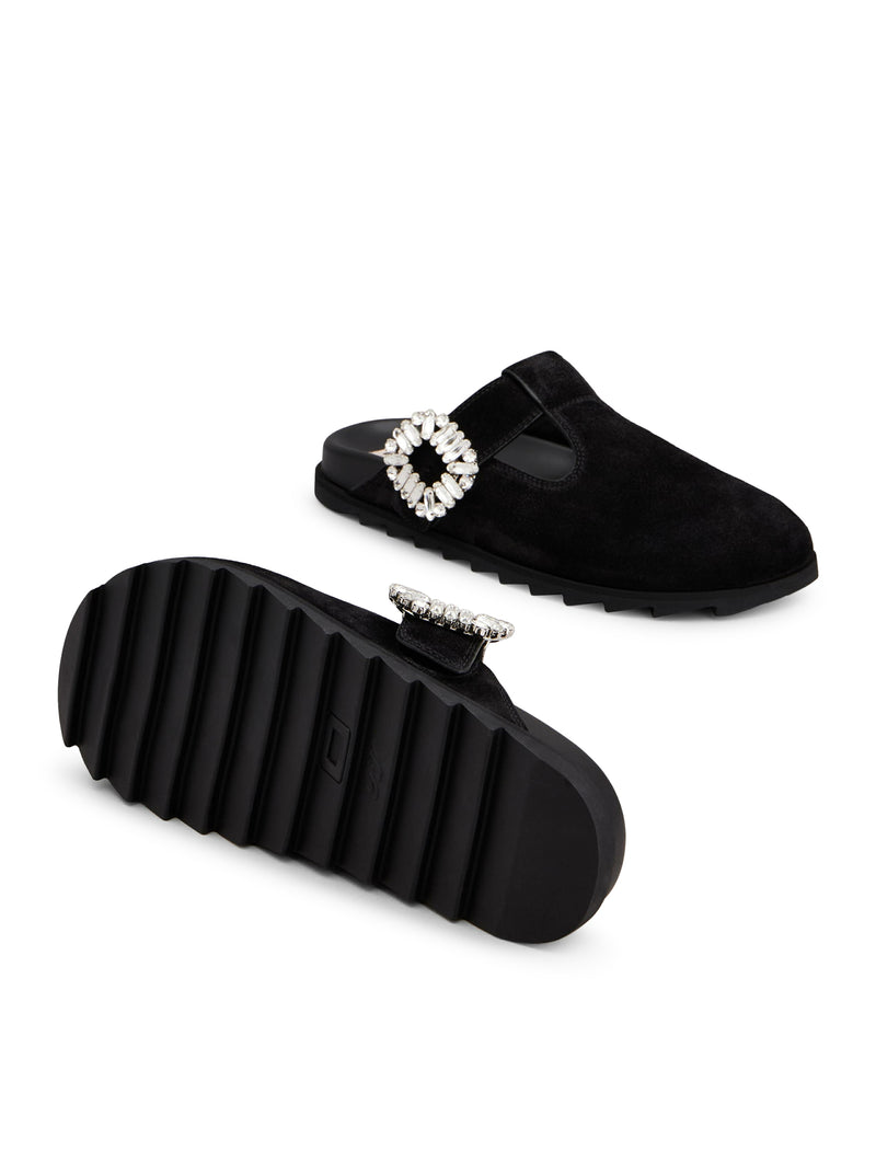 SLIDY VIV` MULES IN SUEDE