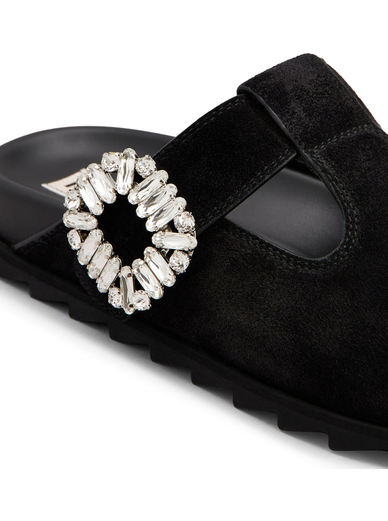 SLIDY VIV` MULES IN SUEDE