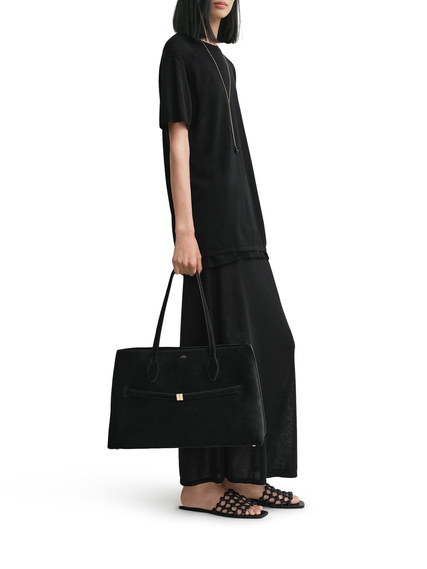 BAG SUEDE LOUNGE TOTE