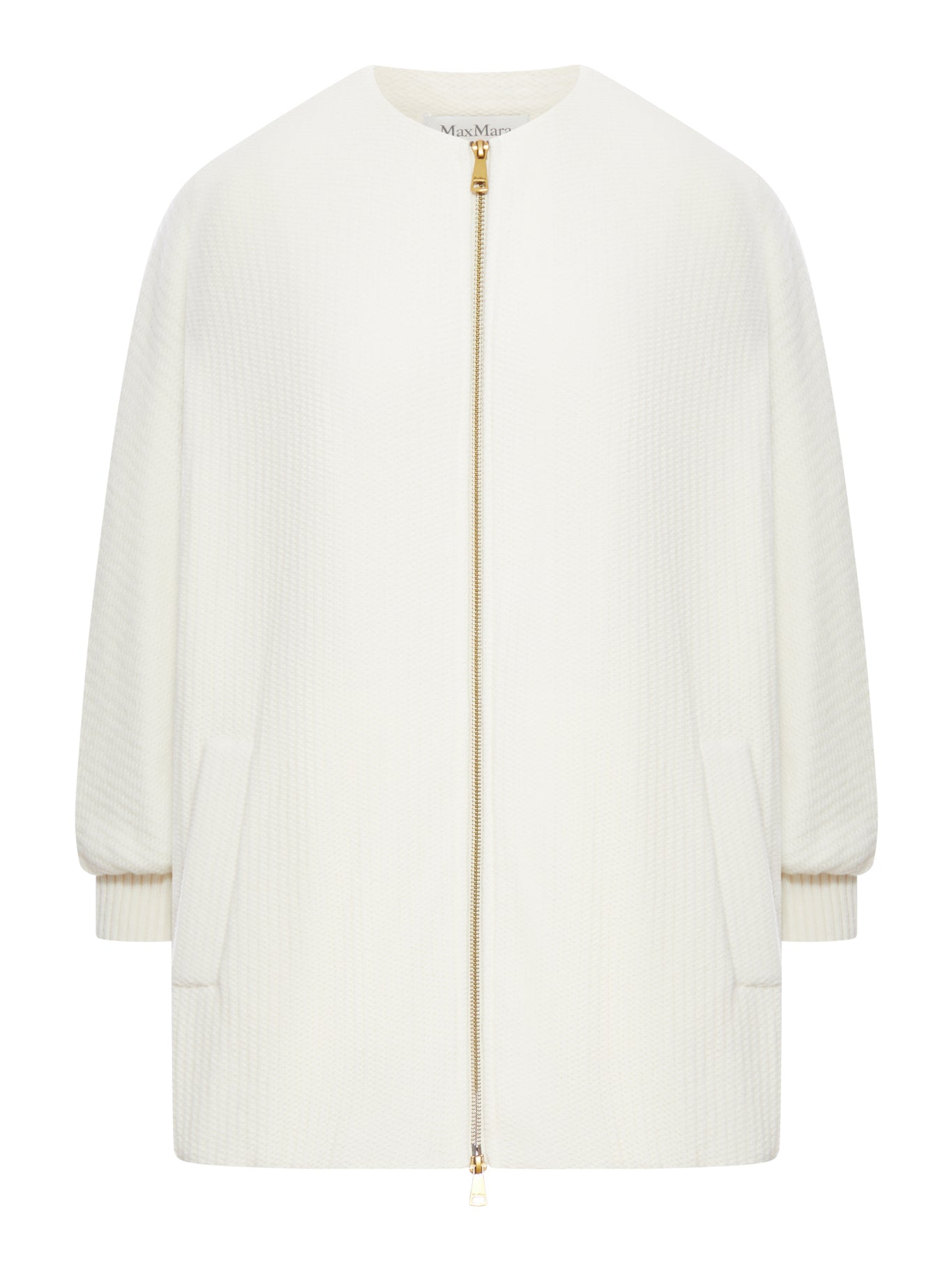 WOOL AND CASHMERE KNIT JACKET