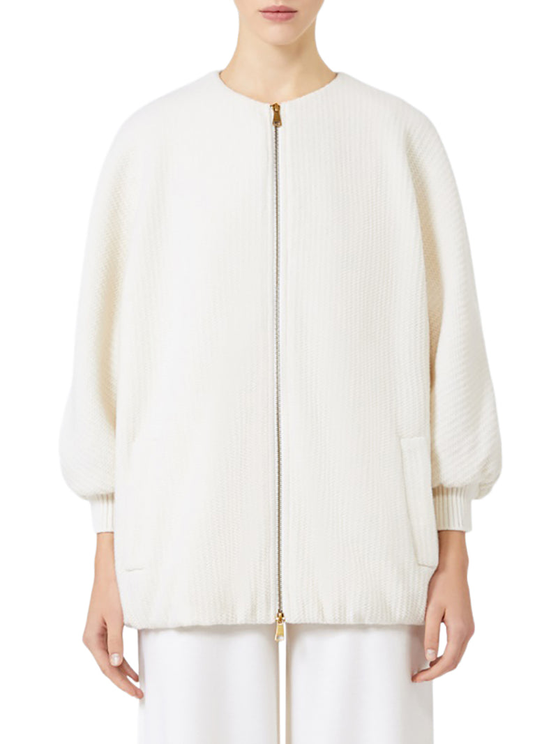 WOOL AND CASHMERE KNIT JACKET