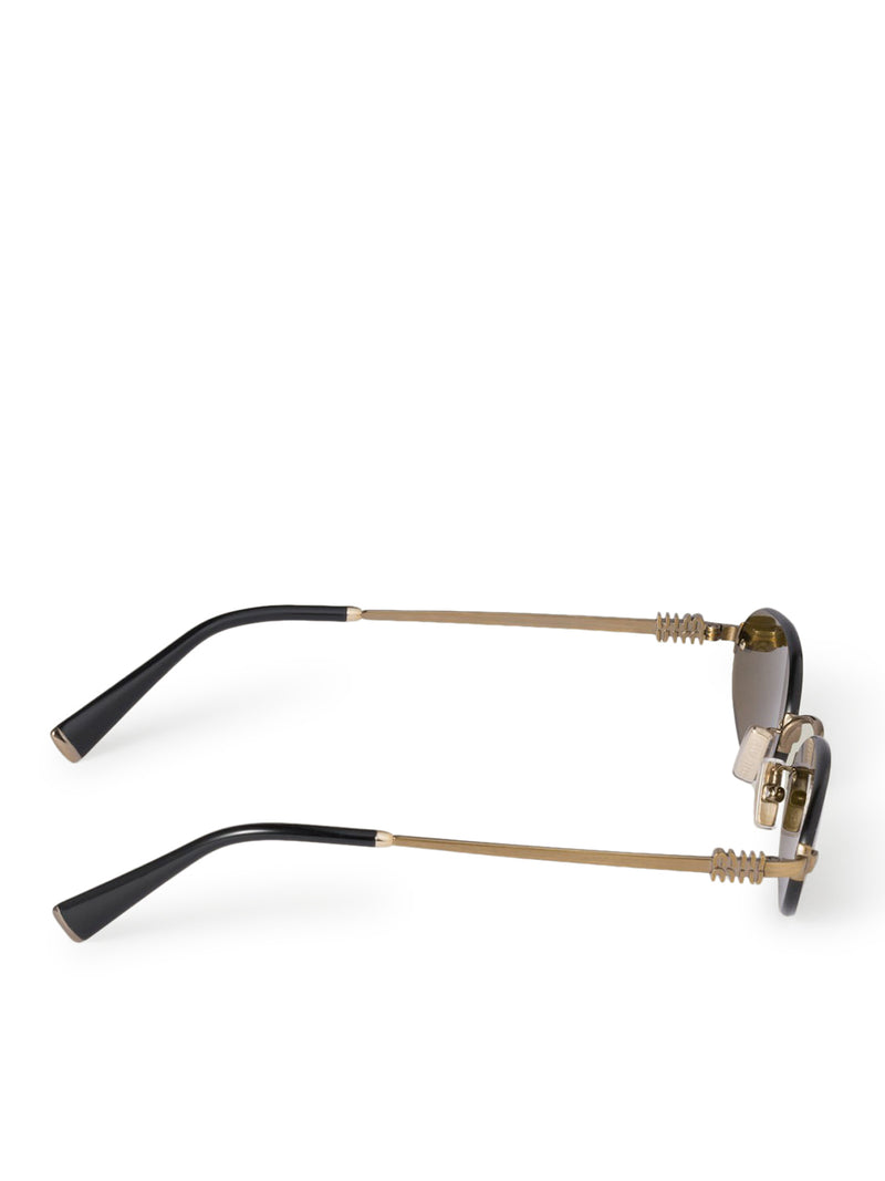 MIU MIU LOGO SUNGLASSES