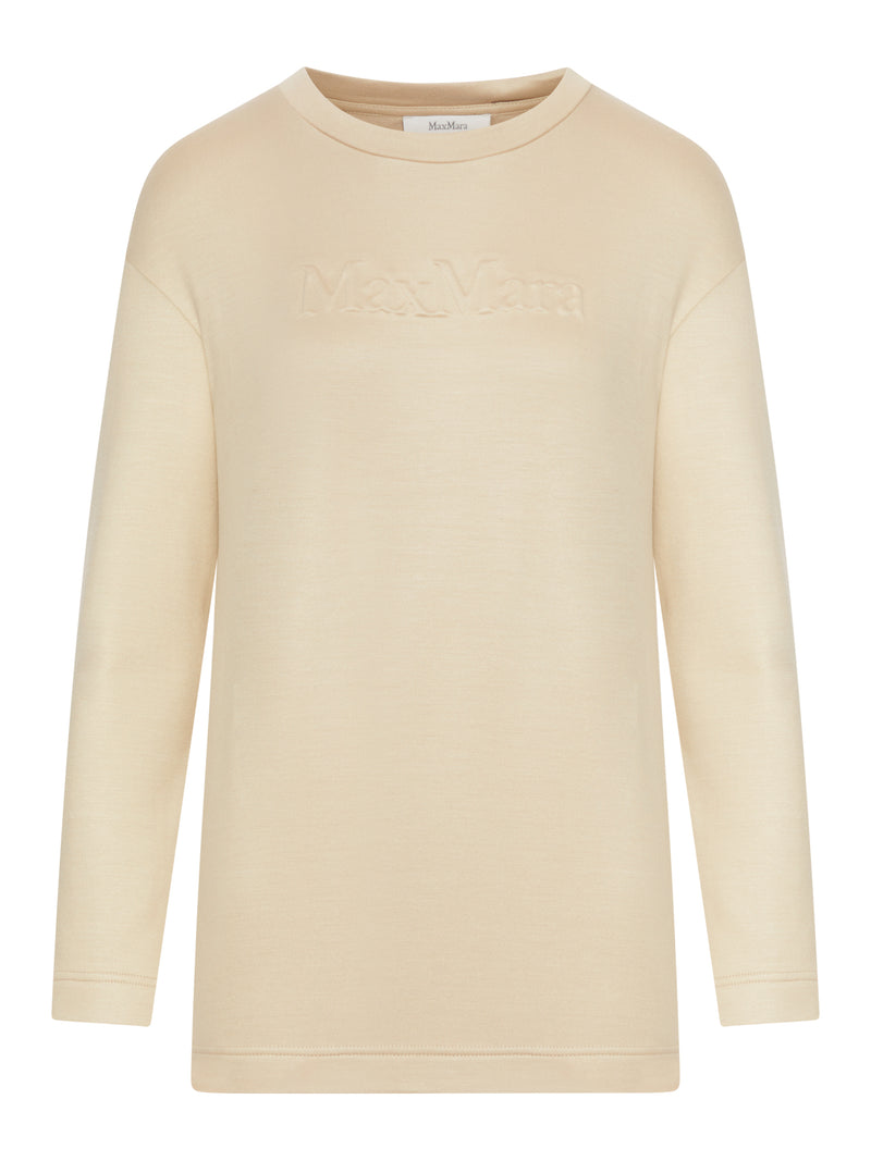 BERMA SILK AND COTTON SWEATSHIRT