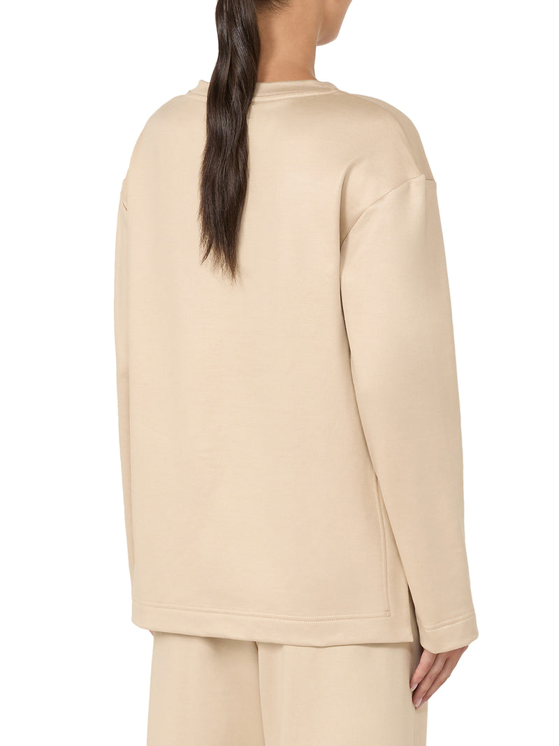 BERMA SILK AND COTTON SWEATSHIRT