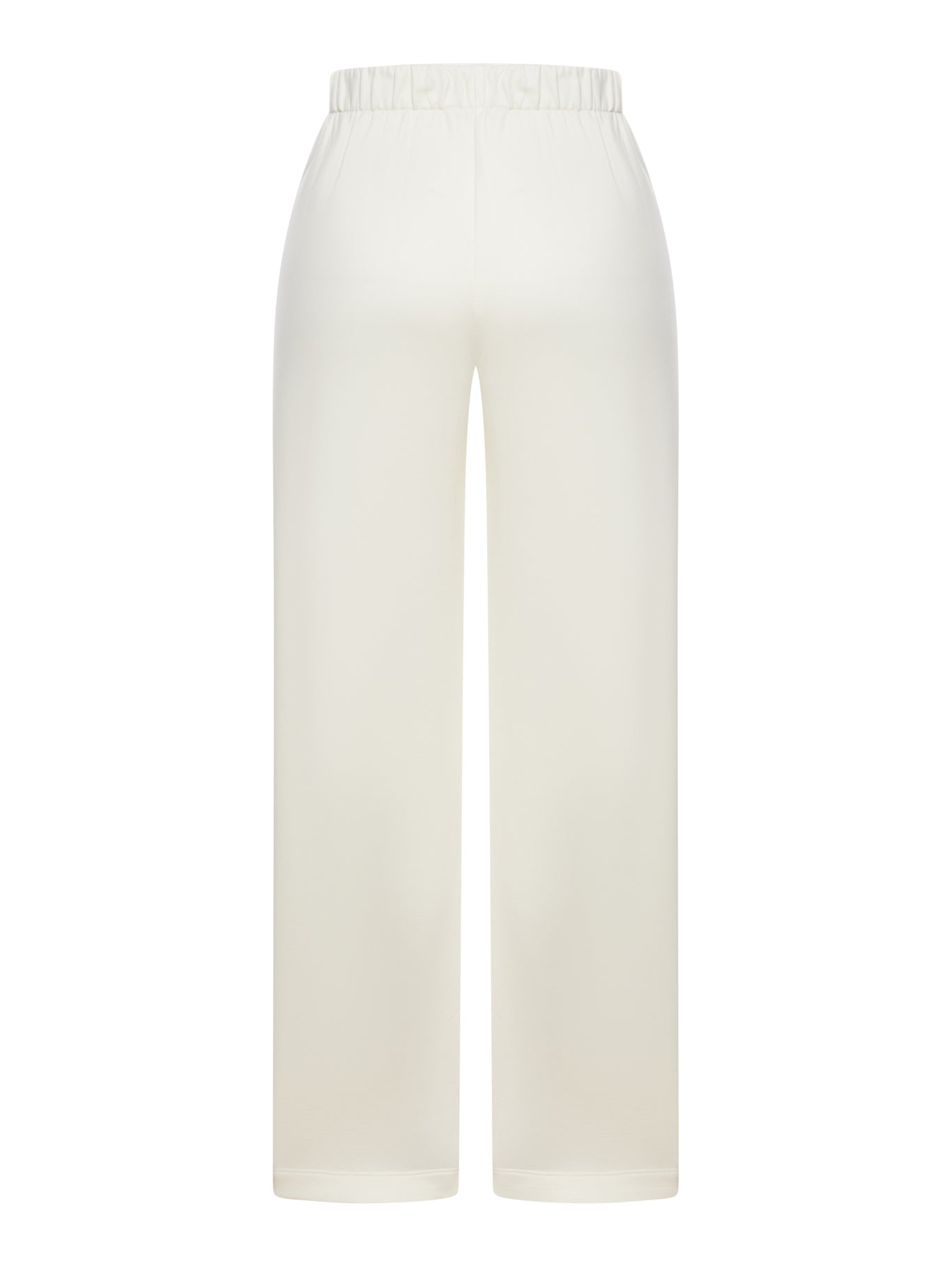 SILK AND COTTON SWEATPANTS