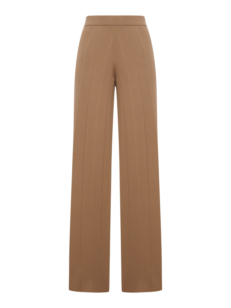 VISCOSE CRÊPE YARN TROUSERS