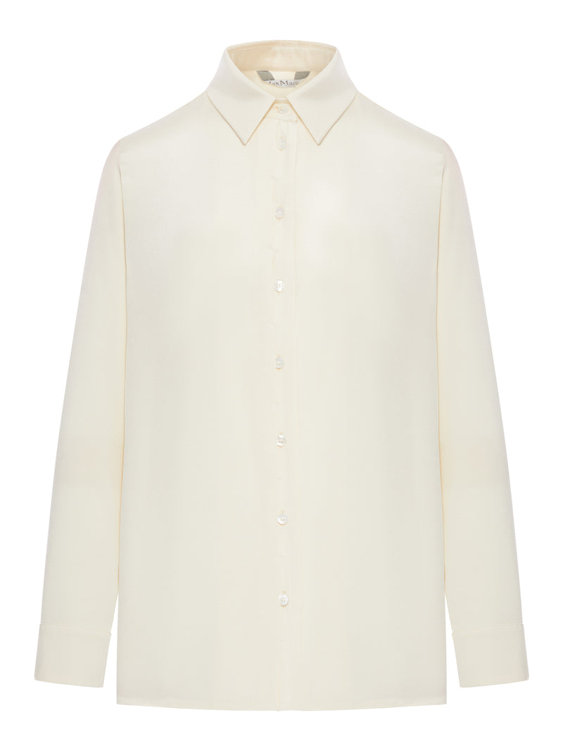 STRETCH SILK CADY SHIRT