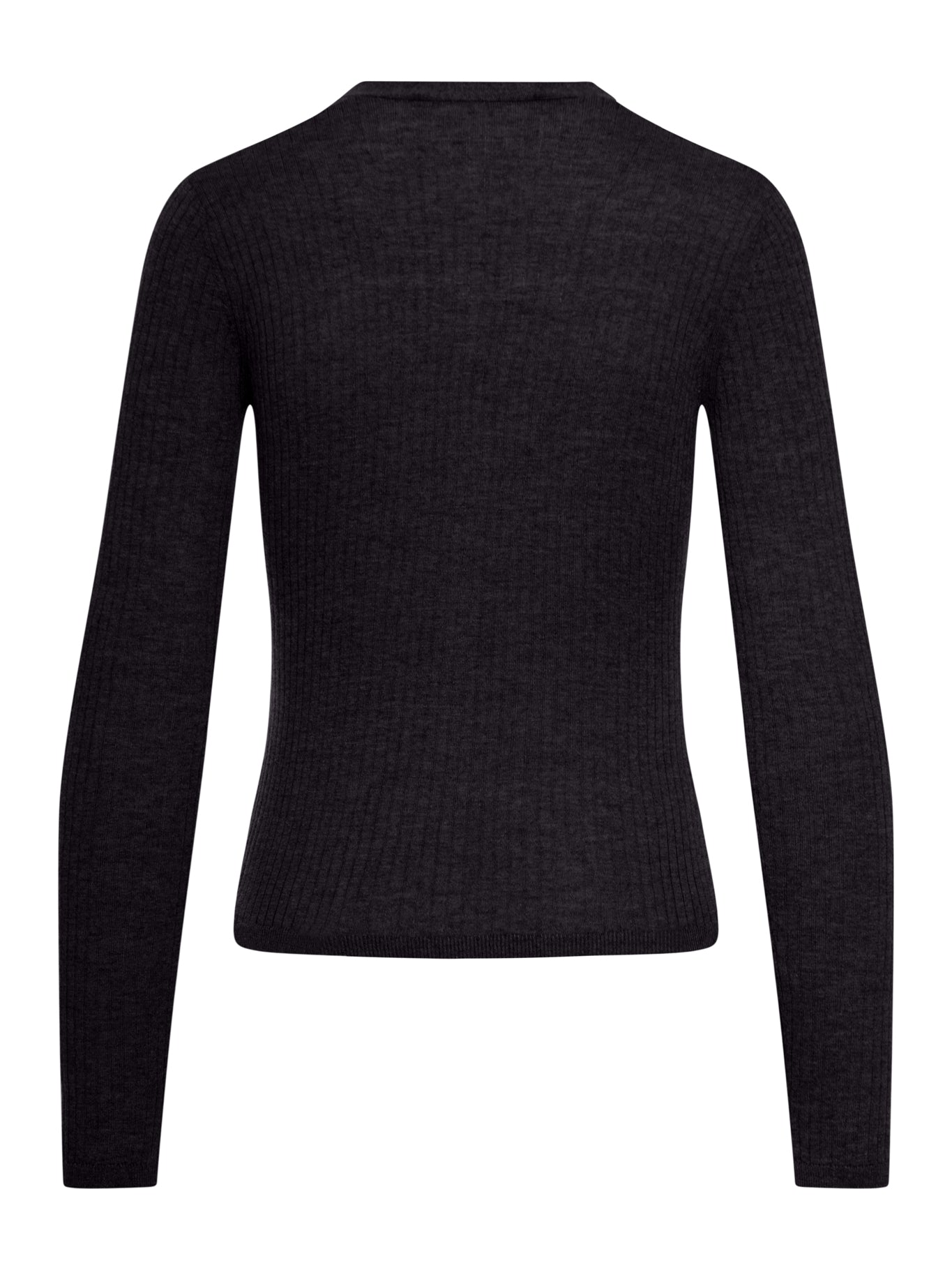 RIBBED SILK CARDIGAN