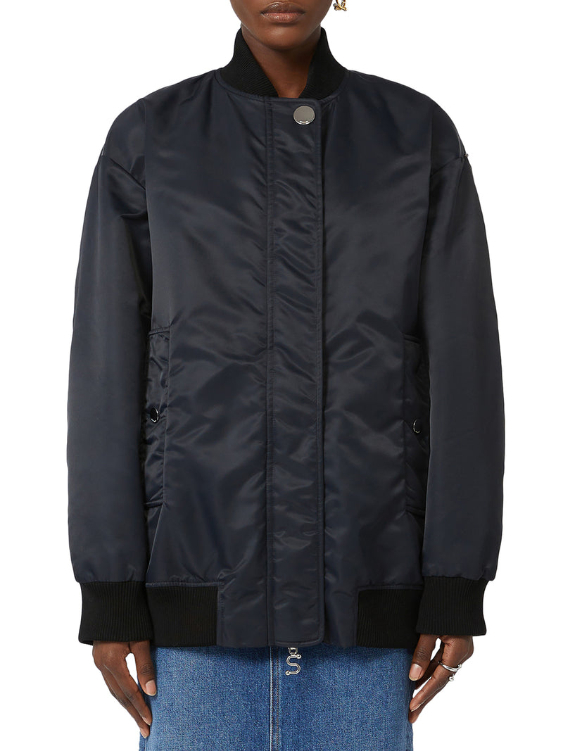 OVERSIZED TWILL BOMBER