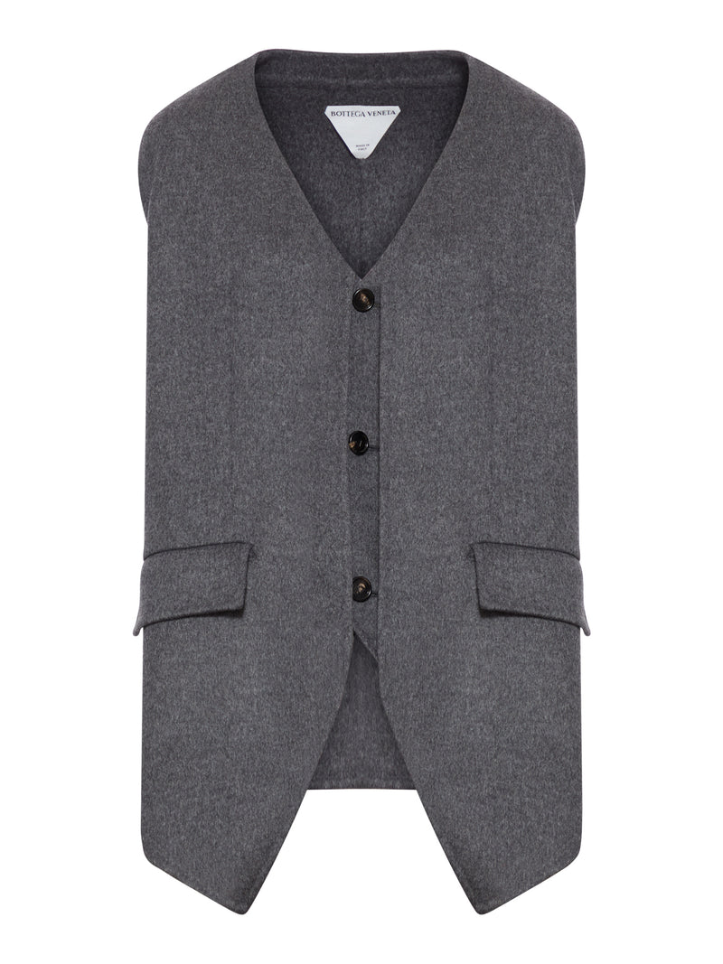 DOUBLE-FACE WOOL VEST