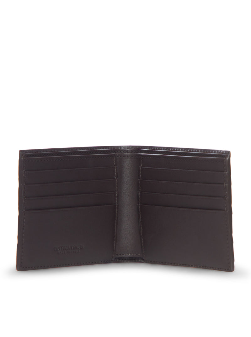 BRAIDED LEATHER BIFOLD WALLET
