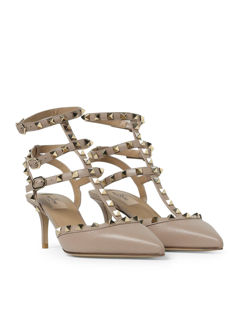 ROCKSTUD PUMPS WITH 65MM STRAPS