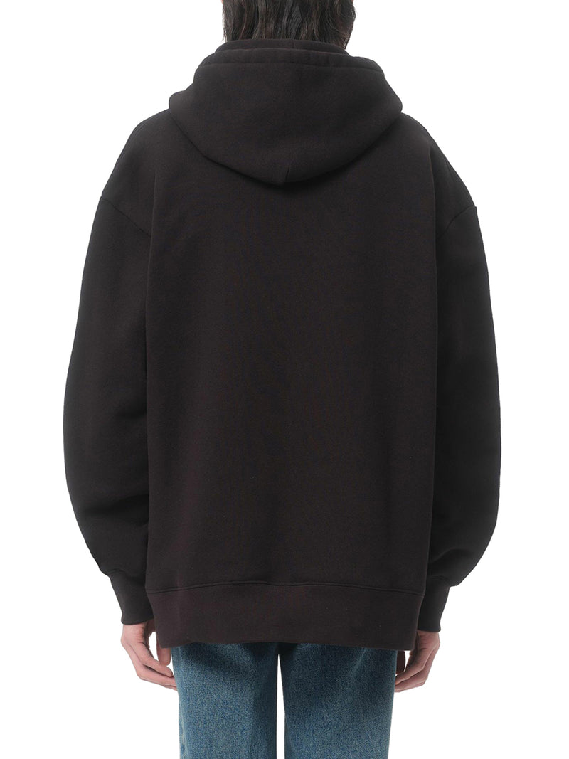 COTTON SWEATSHIRT WITH CHAT DE LA MAISON PATCH