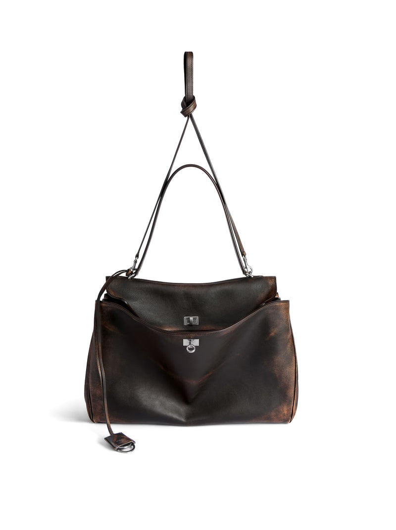 LARGE MEN`S RODEO BAG IN BROWN