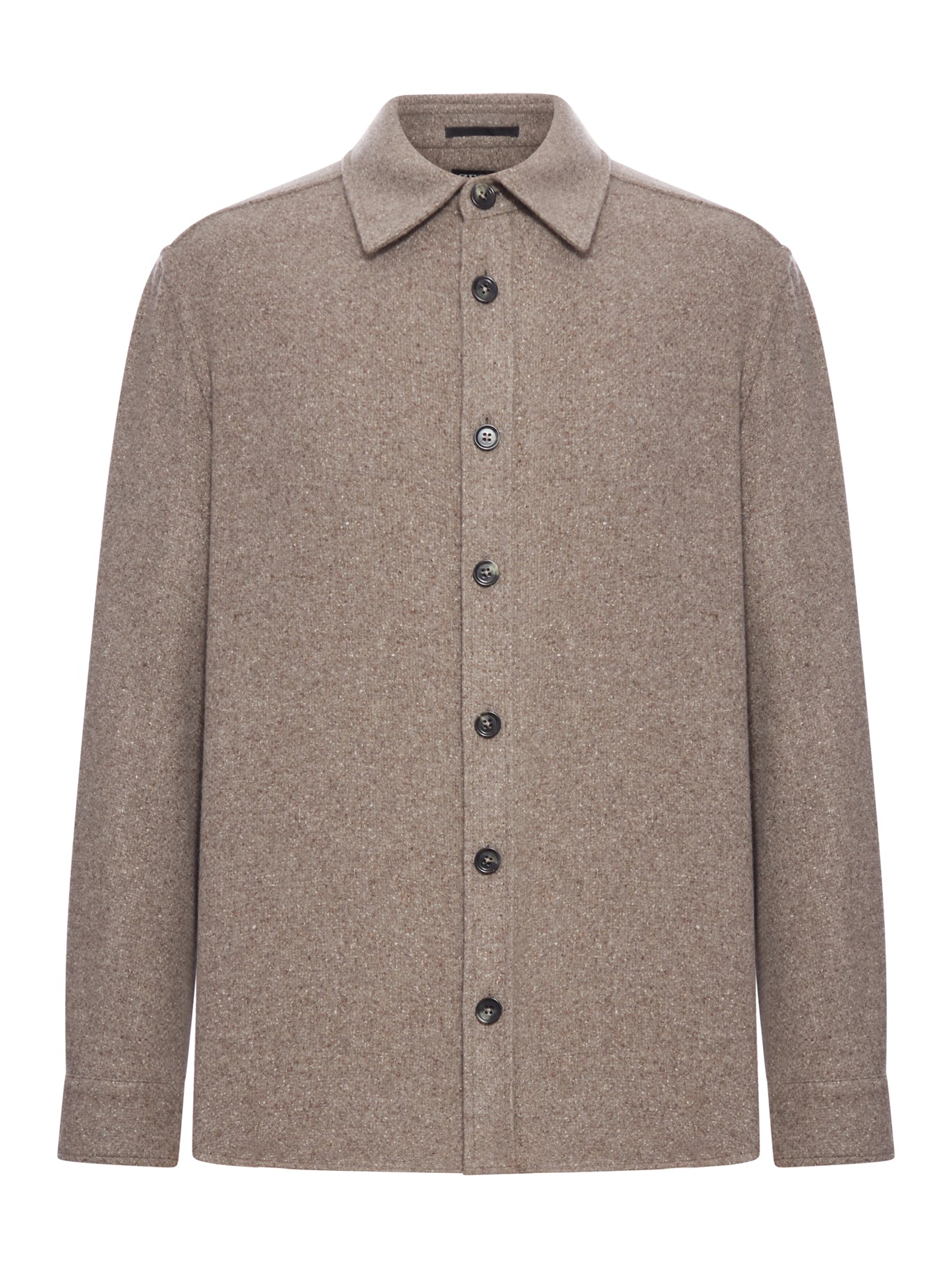 CASHMERE AND SILK OVERSHIRT